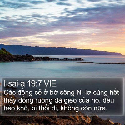 I-sai-a 19:7 VIE Bible Verse Image