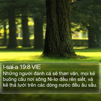 I-sai-a 19:8 VIE Bible Verse Image