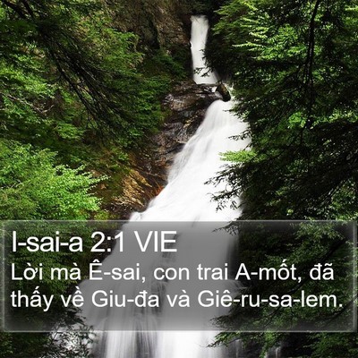 I-sai-a 2:1 VIE Bible Verse Image
