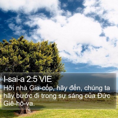 I-sai-a 2:5 VIE Bible Verse Image