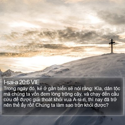 I-sai-a 20:6 VIE Bible Verse Image