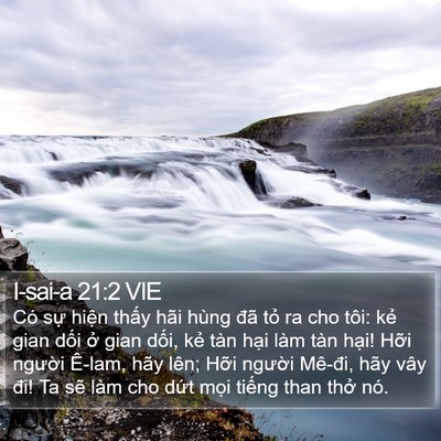 I-sai-a 21:2 VIE Bible Verse Image