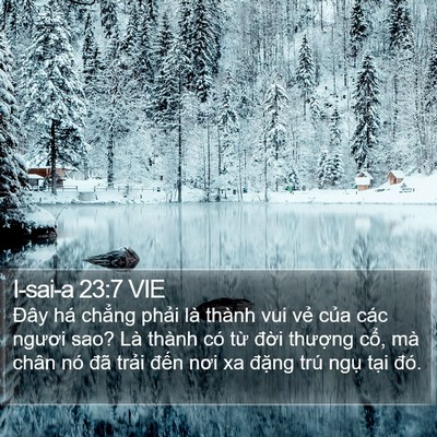 I-sai-a 23:7 VIE Bible Verse Image