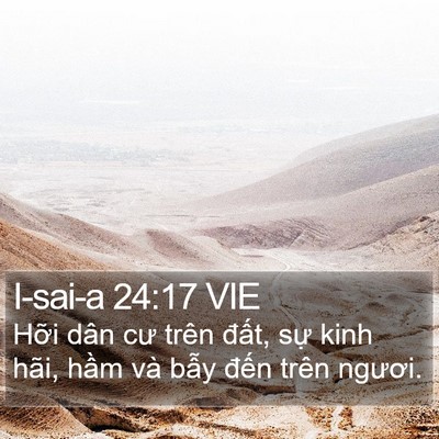 I-sai-a 24:17 VIE Bible Verse Image