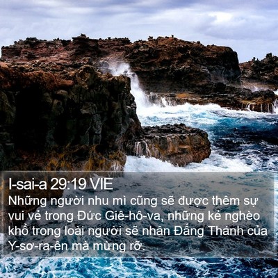 I-sai-a 29:19 VIE Bible Verse Image