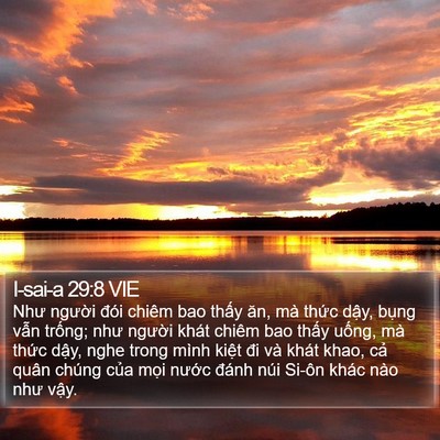 I-sai-a 29:8 VIE Bible Verse Image