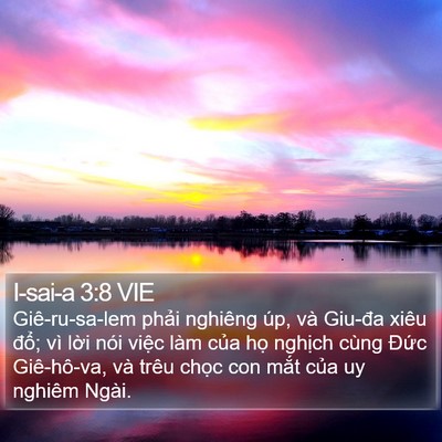 I-sai-a 3:8 VIE Bible Verse Image