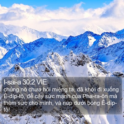 I-sai-a 30:2 VIE Bible Verse Image