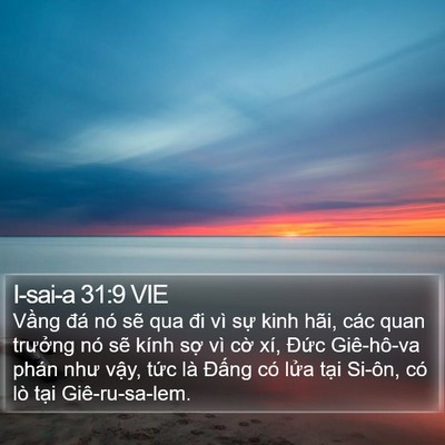I-sai-a 31:9 VIE Bible Verse Image