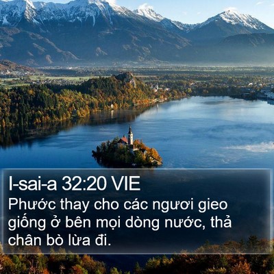 I-sai-a 32:20 VIE Bible Verse Image