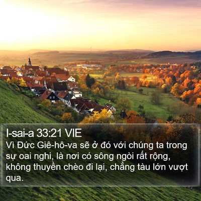 I-sai-a 33:21 VIE Bible Verse Image