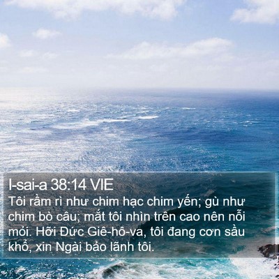 I-sai-a 38:14 VIE Bible Verse Image