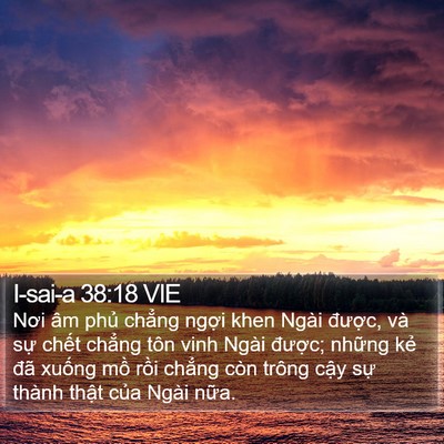I-sai-a 38:18 VIE Bible Verse Image