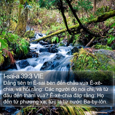 I-sai-a 39:3 VIE Bible Verse Image