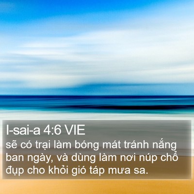 I-sai-a 4:6 VIE Bible Verse Image
