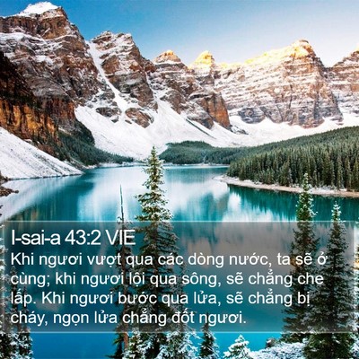 I-sai-a 43:2 VIE Bible Verse Image