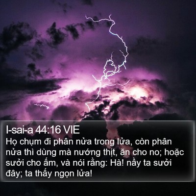 I-sai-a 44:16 VIE Bible Verse Image