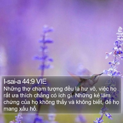 I-sai-a 44:9 VIE Bible Verse Image