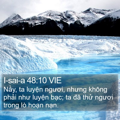 I-sai-a 48:10 VIE Bible Verse Image