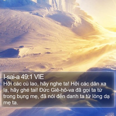 I-sai-a 49:1 VIE Bible Verse Image