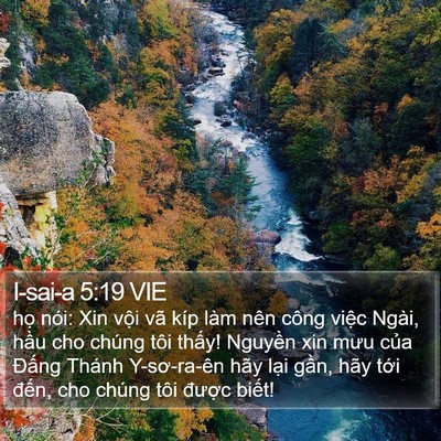 I-sai-a 5:19 VIE Bible Verse Image