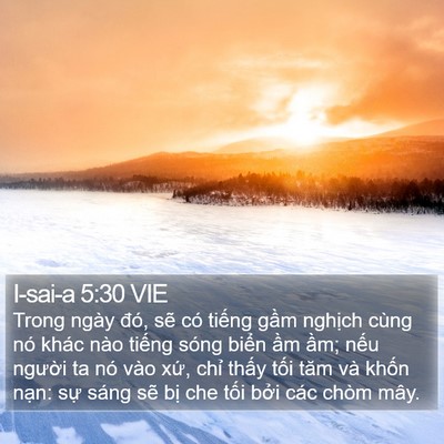 I-sai-a 5:30 VIE Bible Verse Image