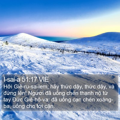 I-sai-a 51:17 VIE Bible Verse Image