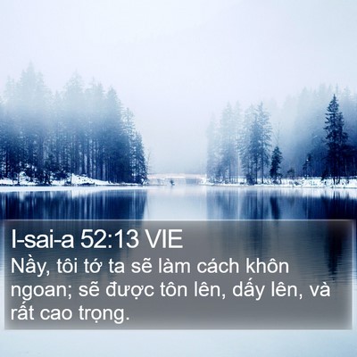 I-sai-a 52:13 VIE Bible Verse Image
