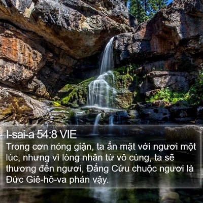 I-sai-a 54:8 VIE Bible Verse Image