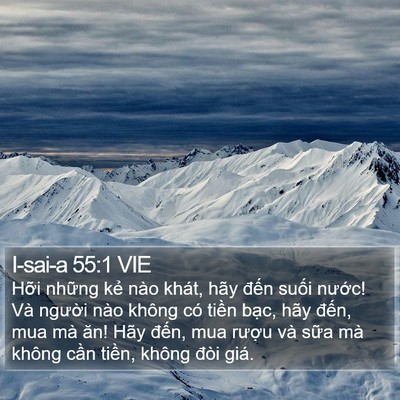I-sai-a 55:1 VIE Bible Verse Image
