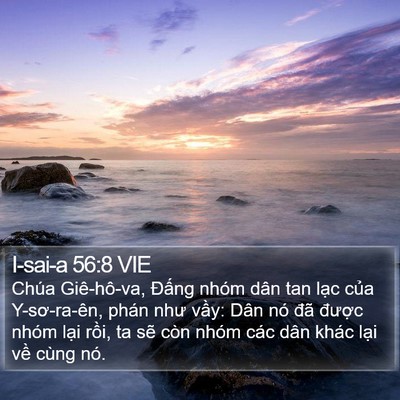 I-sai-a 56:8 VIE Bible Verse Image