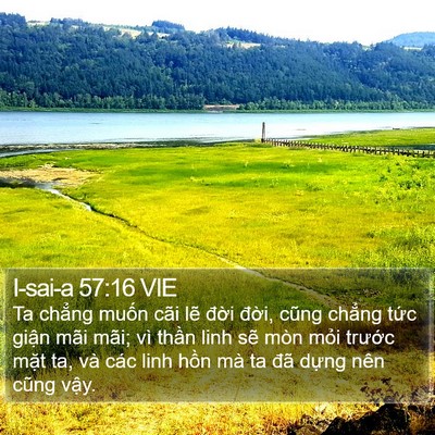 I-sai-a 57:16 VIE Bible Verse Image