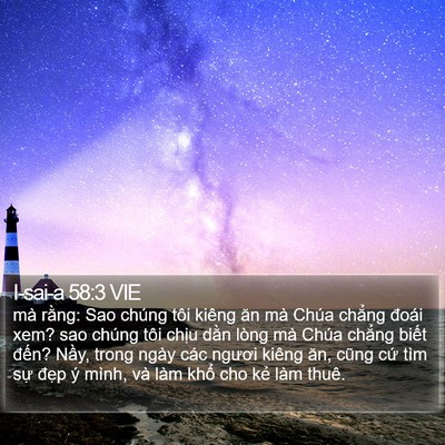I-sai-a 58:3 VIE Bible Verse Image
