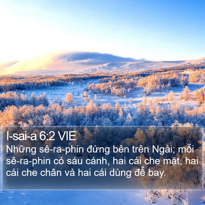 I-sai-a 6:2 VIE Bible Verse Image