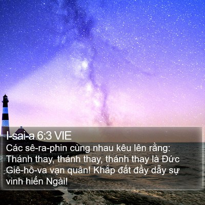 I-sai-a 6:3 VIE Bible Verse Image