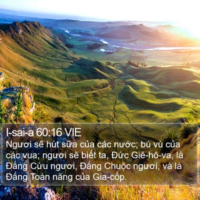 I-sai-a 60:16 VIE Bible Verse Image