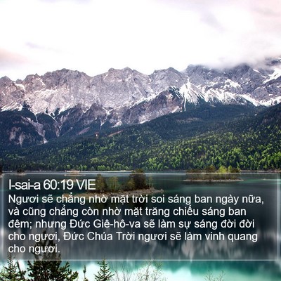 I-sai-a 60:19 VIE Bible Verse Image