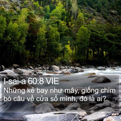 I-sai-a 60:8 VIE Bible Verse Image