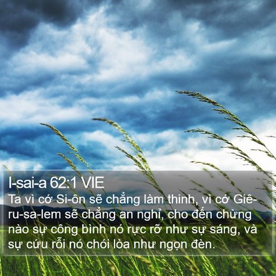 I-sai-a 62:1 VIE Bible Verse Image