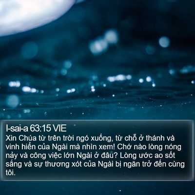 I-sai-a 63:15 VIE Bible Verse Image