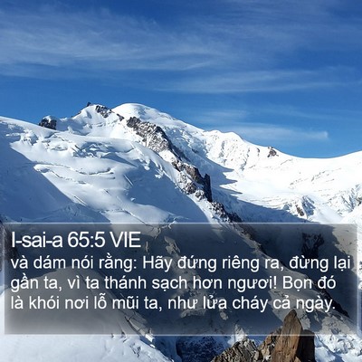 I-sai-a 65:5 VIE Bible Verse Image