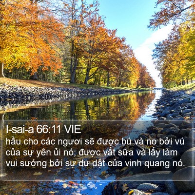I-sai-a 66:11 VIE Bible Verse Image