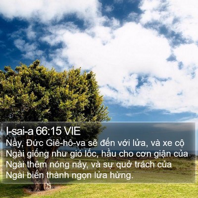 I-sai-a 66:15 VIE Bible Verse Image