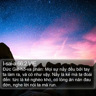 I-sai-a 66:2 VIE Bible Verse Image