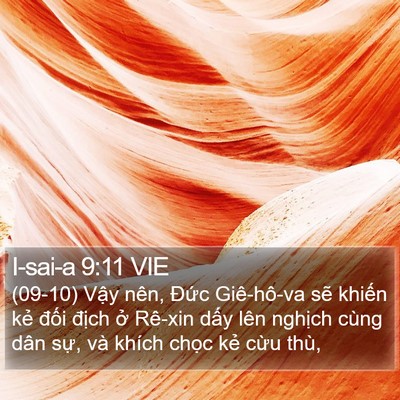 I-sai-a 9:11 VIE Bible Verse Image