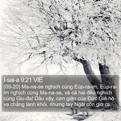 I-sai-a 9:21 VIE Bible Verse Image