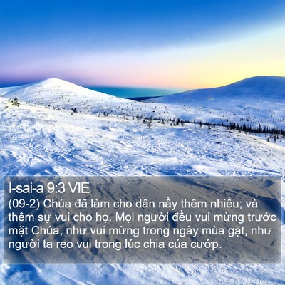 I-sai-a 9:3 VIE Bible Verse Image