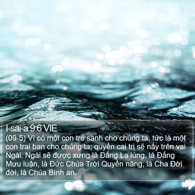 I-sai-a 9:6 VIE Bible Verse Image