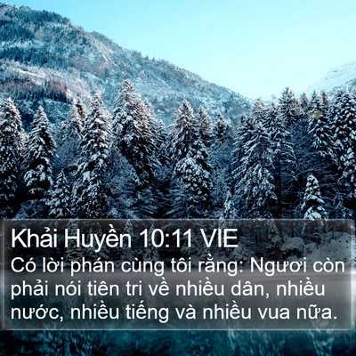 Khải Huyền 10:11 VIE Bible Verse Image