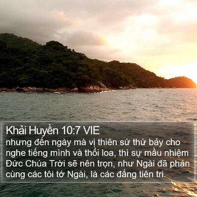 Khải Huyền 10:7 VIE Bible Verse Image